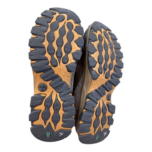 Timberland Mens Brown Leather Slip-On Sneakers Size 12M SKU 7715 - Picture 7 of 9